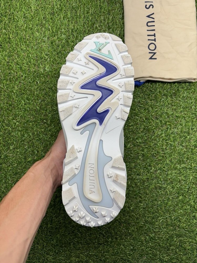 Louis Vuitton LV Runner Tactic ' White Blue ' UK 8