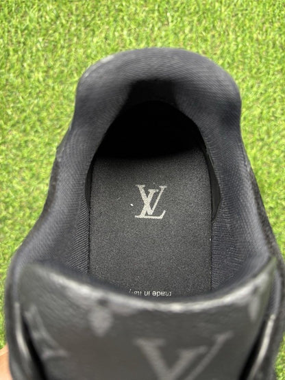 Louis Vuitton Trainer ' Black Monogram ' UK 8