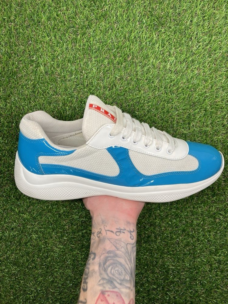 Prada Americas Cup ' Light Blue White '  UK 8.5