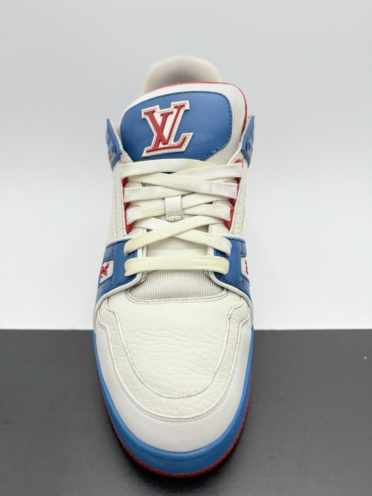 Louis Vuitton Trainer ' White Red Blue ' UK 9.5