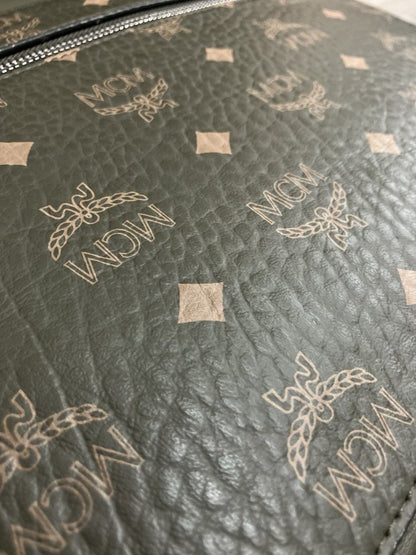 MCM Visetos Backpack ' Khaki / Sea Turtle