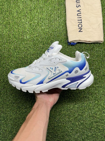 Louis Vuitton LV Runner Tactic ' White Blue ' UK 8
