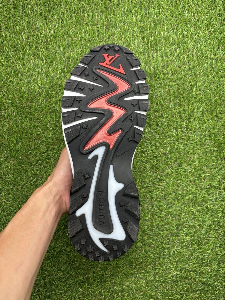 Louis Vuitton Tatic Runner ' Red, Grey ' UK 8.5