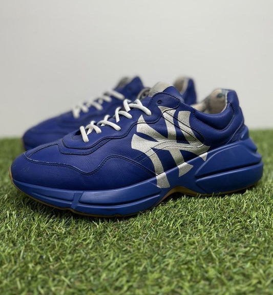 Gucci Rhyton MLB Edition ' New York Yankees Blue ' UK 8