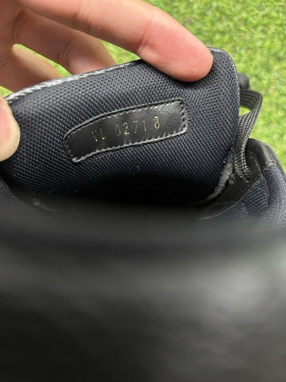 Louis Vuitton Trainer ' Black Monogram ' UK 8