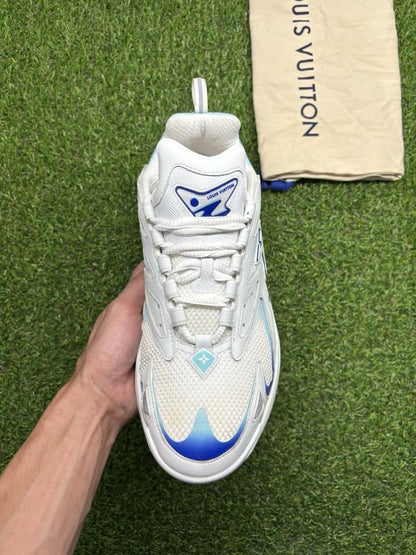 Louis Vuitton LV Runner Tactic ' White Blue ' UK 8