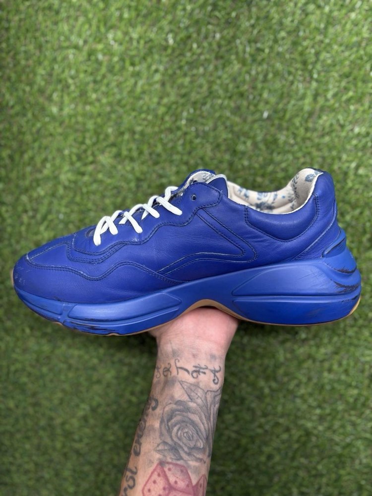 Gucci Rhyton MLB Edition ' New York Yankees Blue ' UK 8