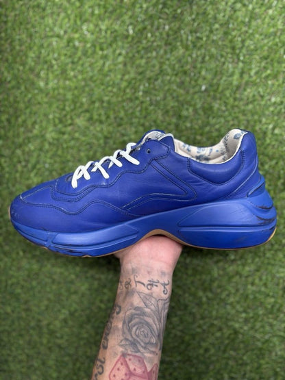 Gucci Rhyton MLB Edition ' New York Yankees Blue ' UK 8