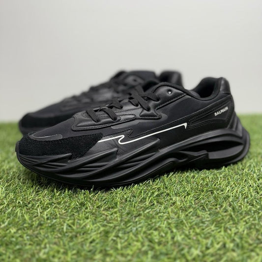 Balmain Run Row Sneaker ' Black '  UK 8