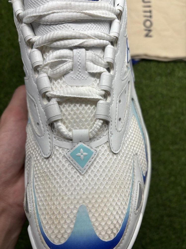 Louis Vuitton LV Runner Tactic ' White Blue ' UK 8
