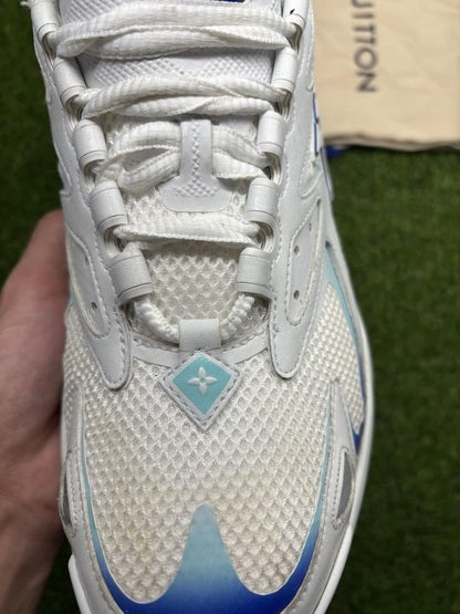 Louis Vuitton LV Runner Tactic ' White Blue ' UK 8