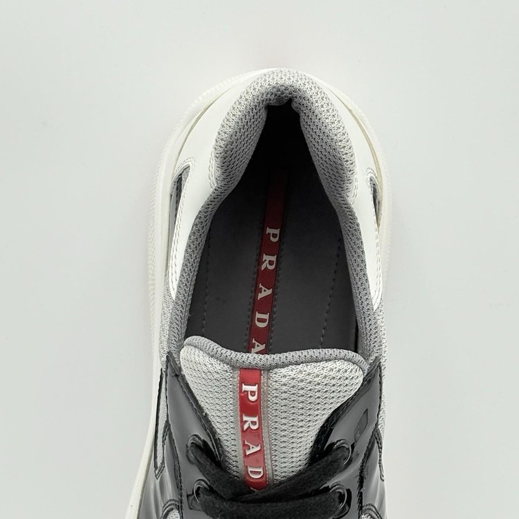 Prada America Cup ' Black Silver ' UK 8.5