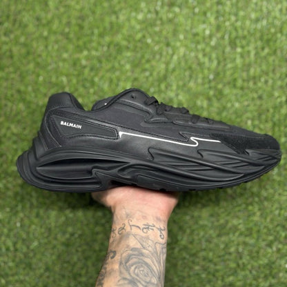 Balmain Run Row Sneaker ' Black '  UK 8