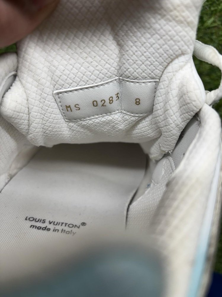 Louis Vuitton LV Runner Tactic ' White Blue ' UK 8