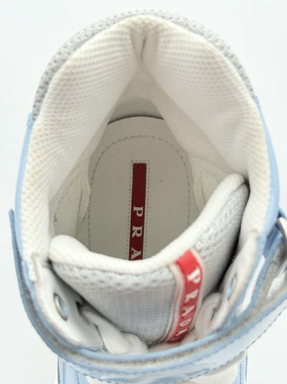 Prada Americas Cup High ' Baby Blue '  UK 8.5
