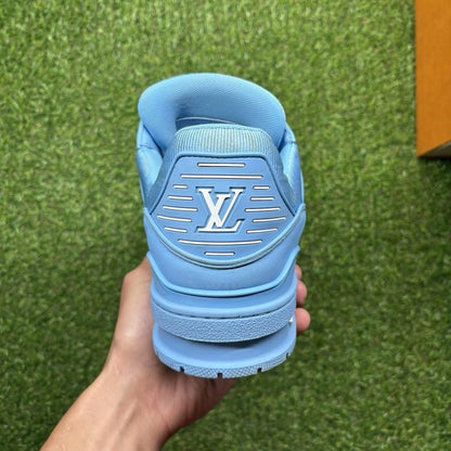 Louis Vuitton Trainer ' Light Blue ' UK 7.5