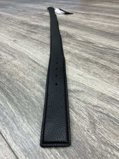 Amiri Core Logo Buckle ' Black/Black/Gold-Tone ' Belt