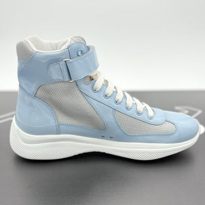 Prada Americas Cup High ' Baby Blue '  UK 8.5