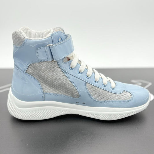 Prada Americas Cup High ' Baby Blue '  UK 8.5