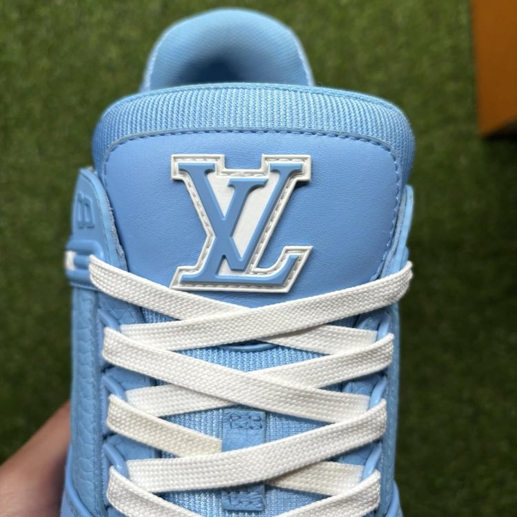 Louis Vuitton Trainer ' Light Blue ' UK 7.5