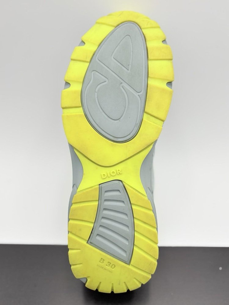 Dior B30 Reflective CD30 ' Blue Neon Yellow ' UK 10