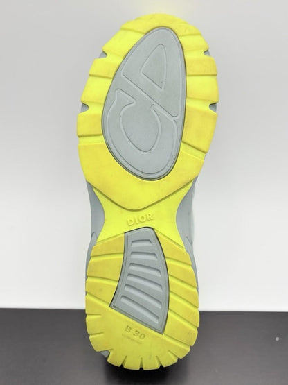 Dior B30 Reflective CD30 ' Blue Neon Yellow ' UK 10