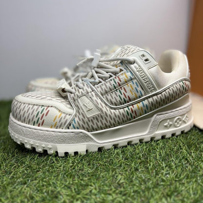 Louis Vuitton Maxi Trainer ' Beige Multicolor ' UK 7.5