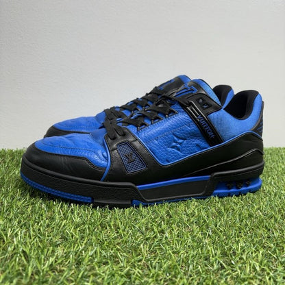 Louis Vuitton Trainer ' Black, Blue ' UK 9.5