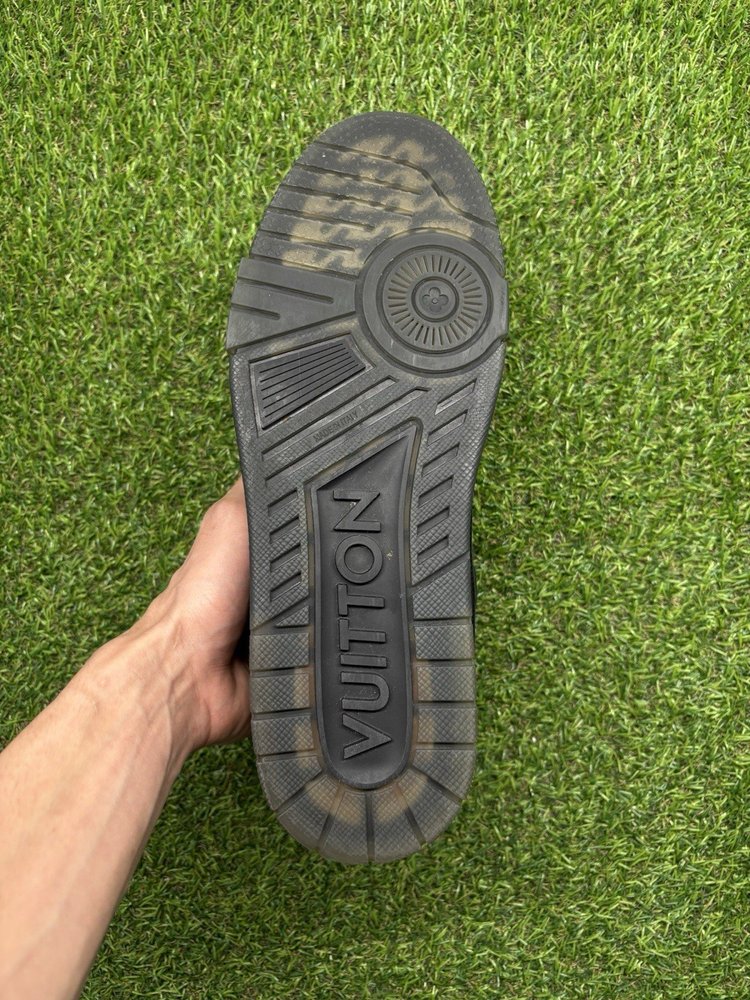 Louis Vuitton Trainer ' Black Suede' UK 8