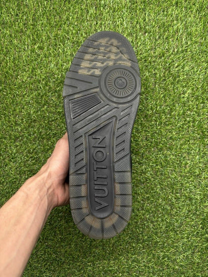 Louis Vuitton Trainer ' Black Suede' UK 8
