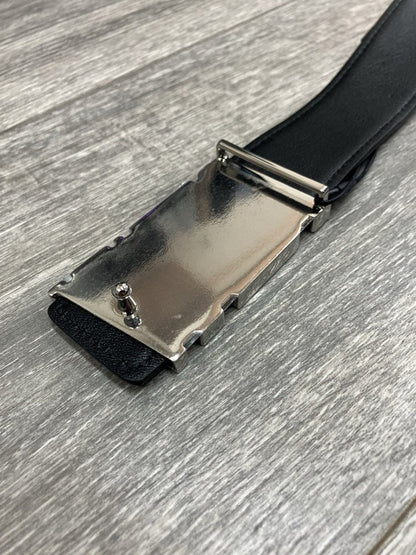 Amiri Core Logo Buckle ' Black/Black/Gold-Tone ' Belt