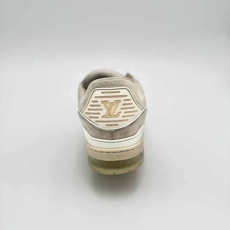 Louis Vuitton Trainer Denim ' Beige '