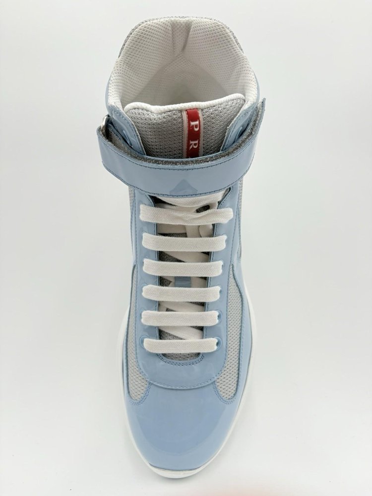 Prada Americas Cup High ' Baby Blue '  UK 8.5