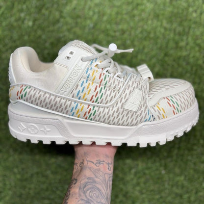 Louis Vuitton Maxi Trainer ' Beige Multicolor ' UK 7.5