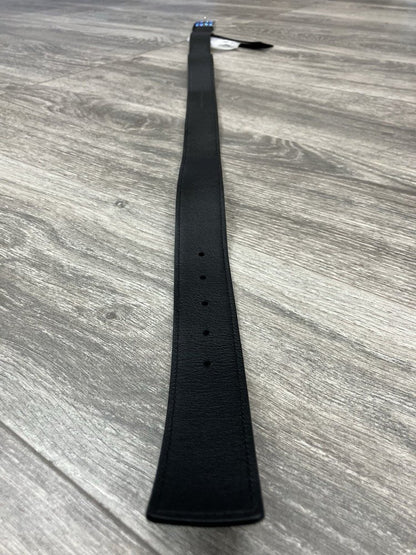 Amiri Core Logo Buckle ' Black/Black/Gold-Tone ' Belt