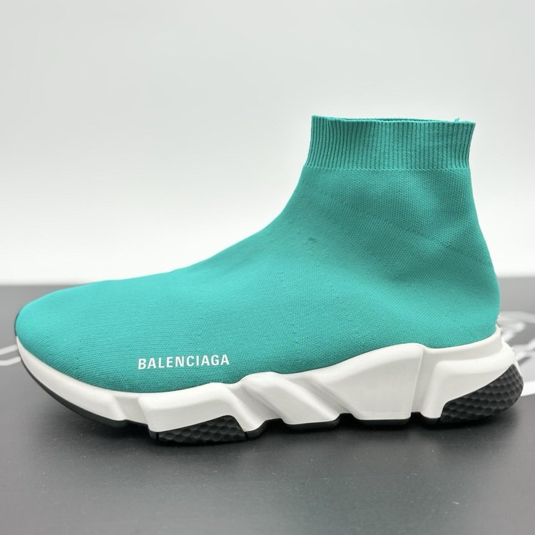 Balenciaga Speed Trainer ' Turquoise '  UK 10