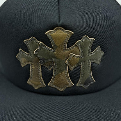 Chrome Hearts Camo Cross Cemetery Trucker Hat