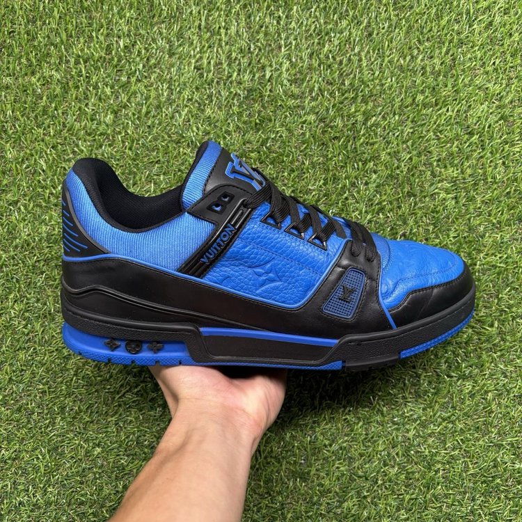 Louis Vuitton Trainer ' Black, Blue ' UK 9.5