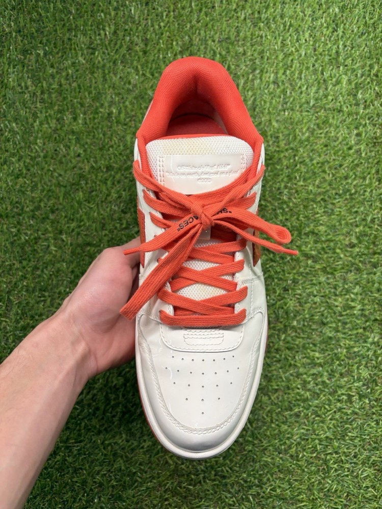 Off-White Out of Office Gloss ' White, Red ' UK 8