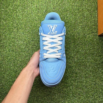Louis Vuitton Trainer ' Light Blue ' UK 7.5