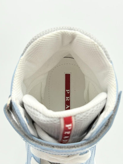 Prada Americas Cup High ' Baby Blue '  UK 8.5