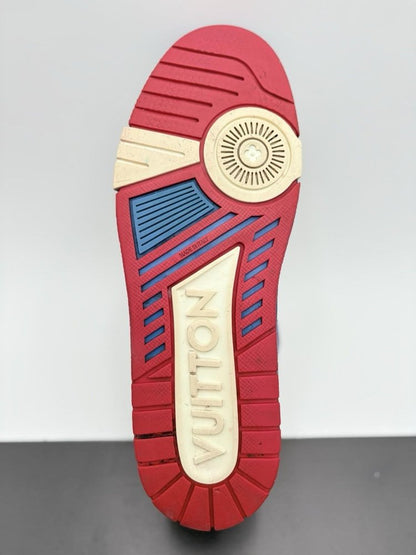 Louis Vuitton Trainer ' White Red Blue ' UK 9.5