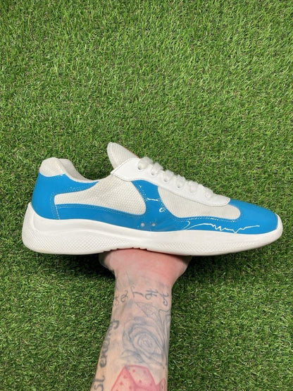 Prada Americas Cup ' Light Blue White '  UK 8.5