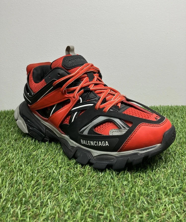 Balenciaga Track Sneaker ' Red Black ' UK 8