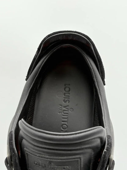 Louis Vuitton Leather Sneakers ' Black ' UK 10