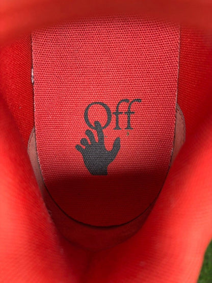 Off-White Out of Office Gloss ' White, Red ' UK 8