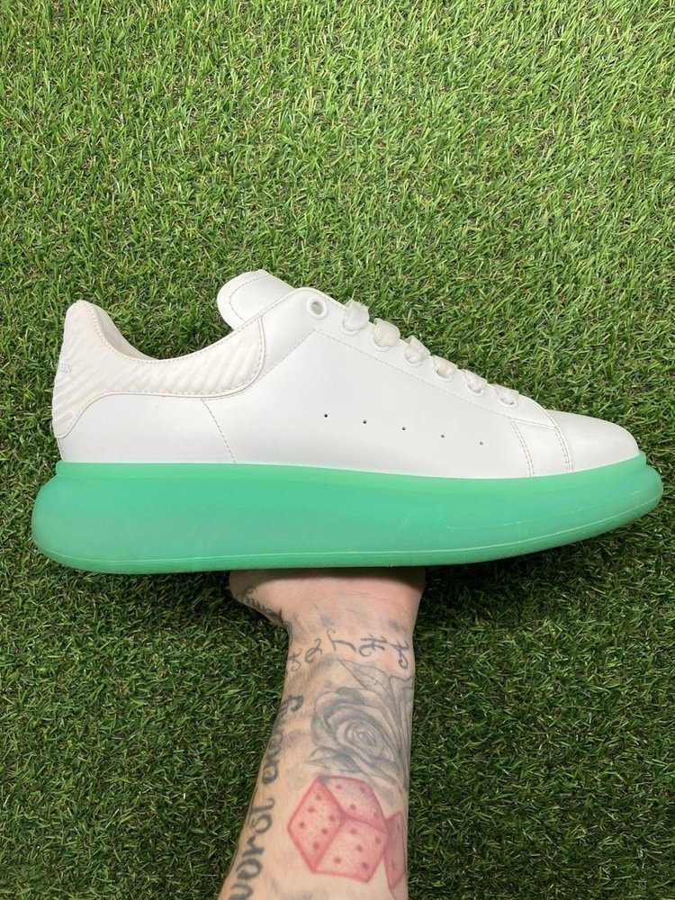 Alexander McQueen Oversized ' White Green '  UK 10