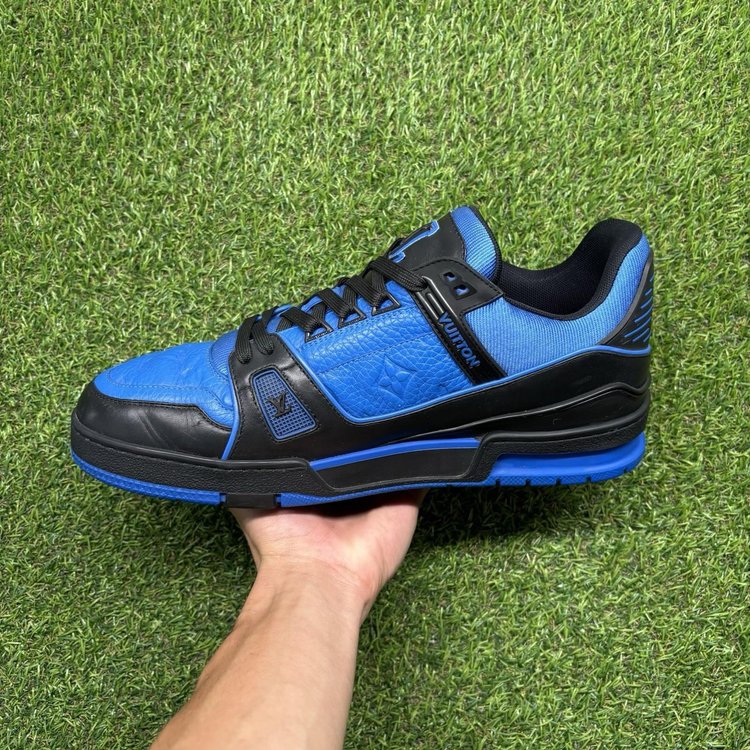 Louis Vuitton Trainer ' Black, Blue ' UK 9.5