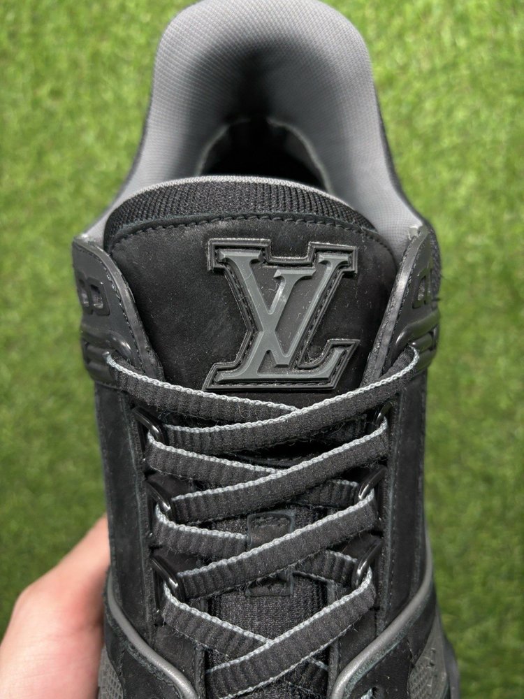 Louis Vuitton Trainer ' Black Suede' UK 8