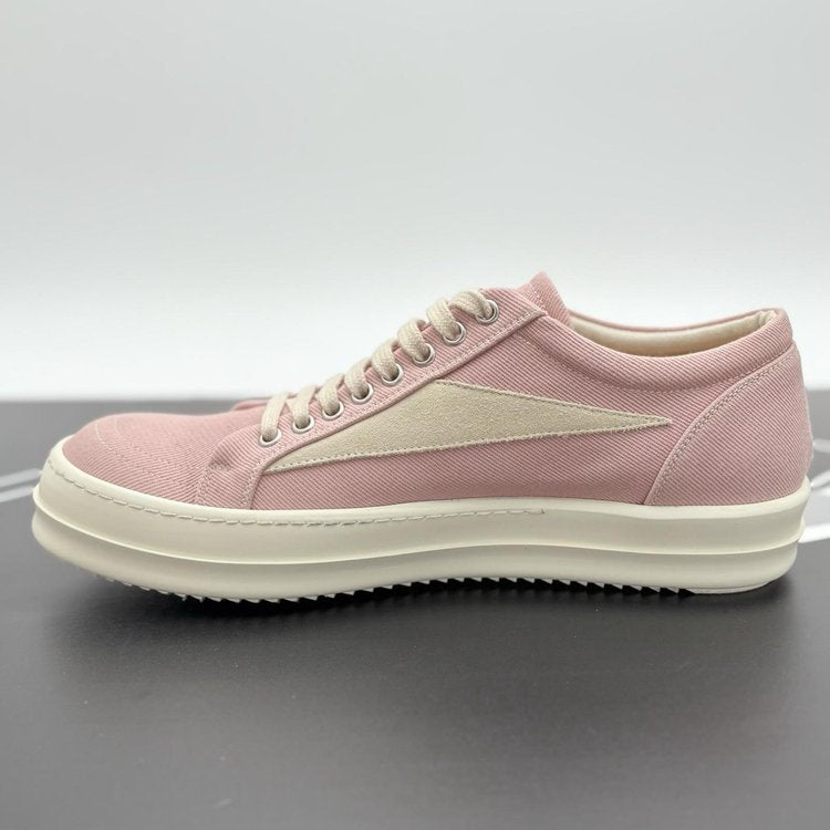 Rick Owens Low ' Faded Pink ' UK 8